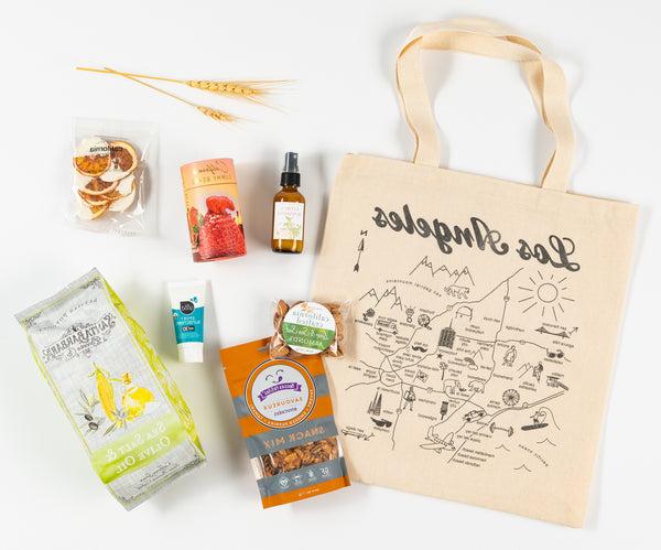 Los Angeles California Sun & Snack Tote